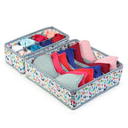 MOMMY BABY LUV Drawer Underwear Organizer – Set of 2 Foldable Storage.