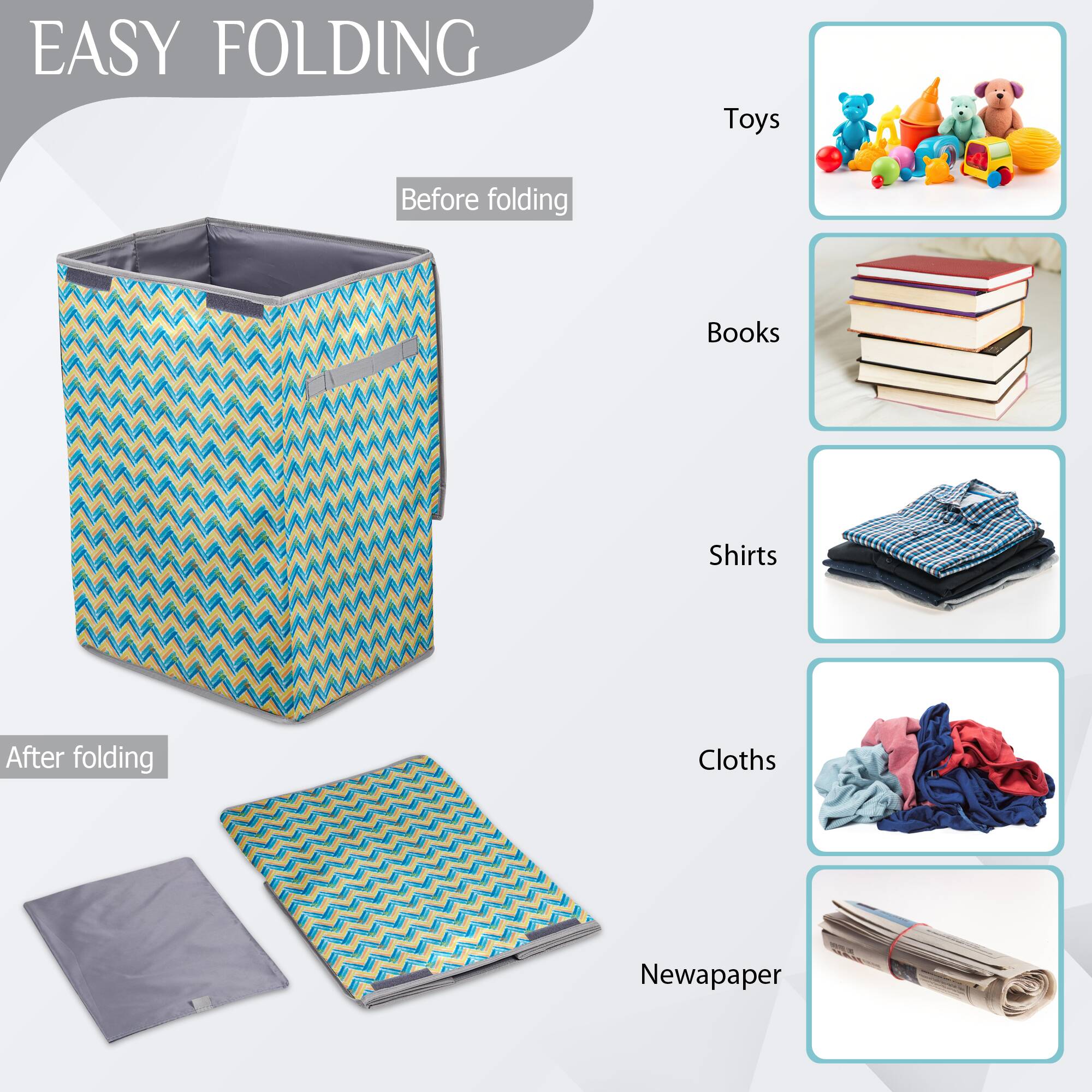 Laundry Bag - Foldable with Handle (Sunshine)