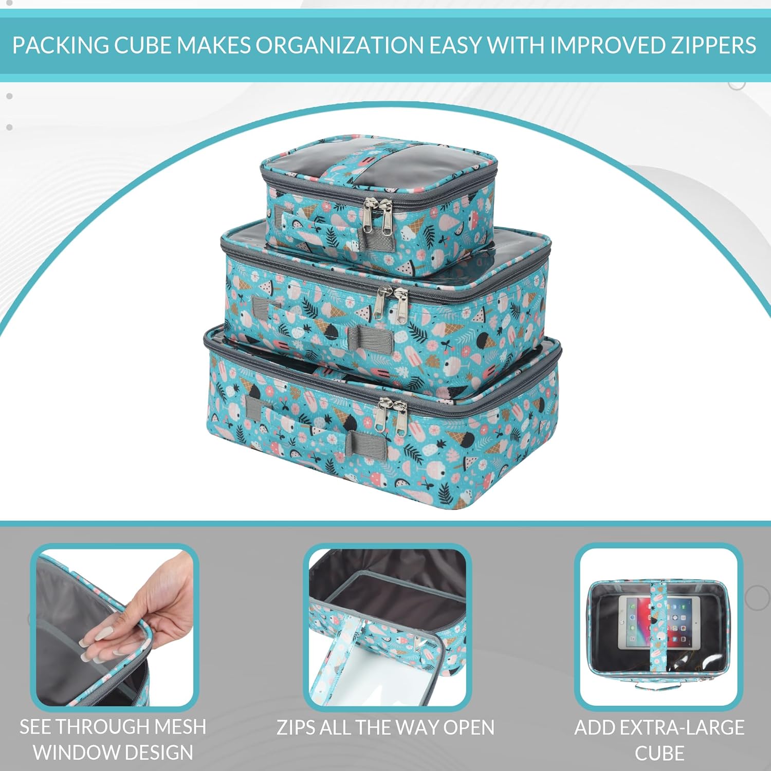 Multi-functional Bag Organiser (Pack of 3)