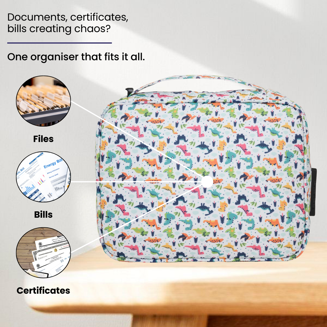 Document Bag (Dinosaur)