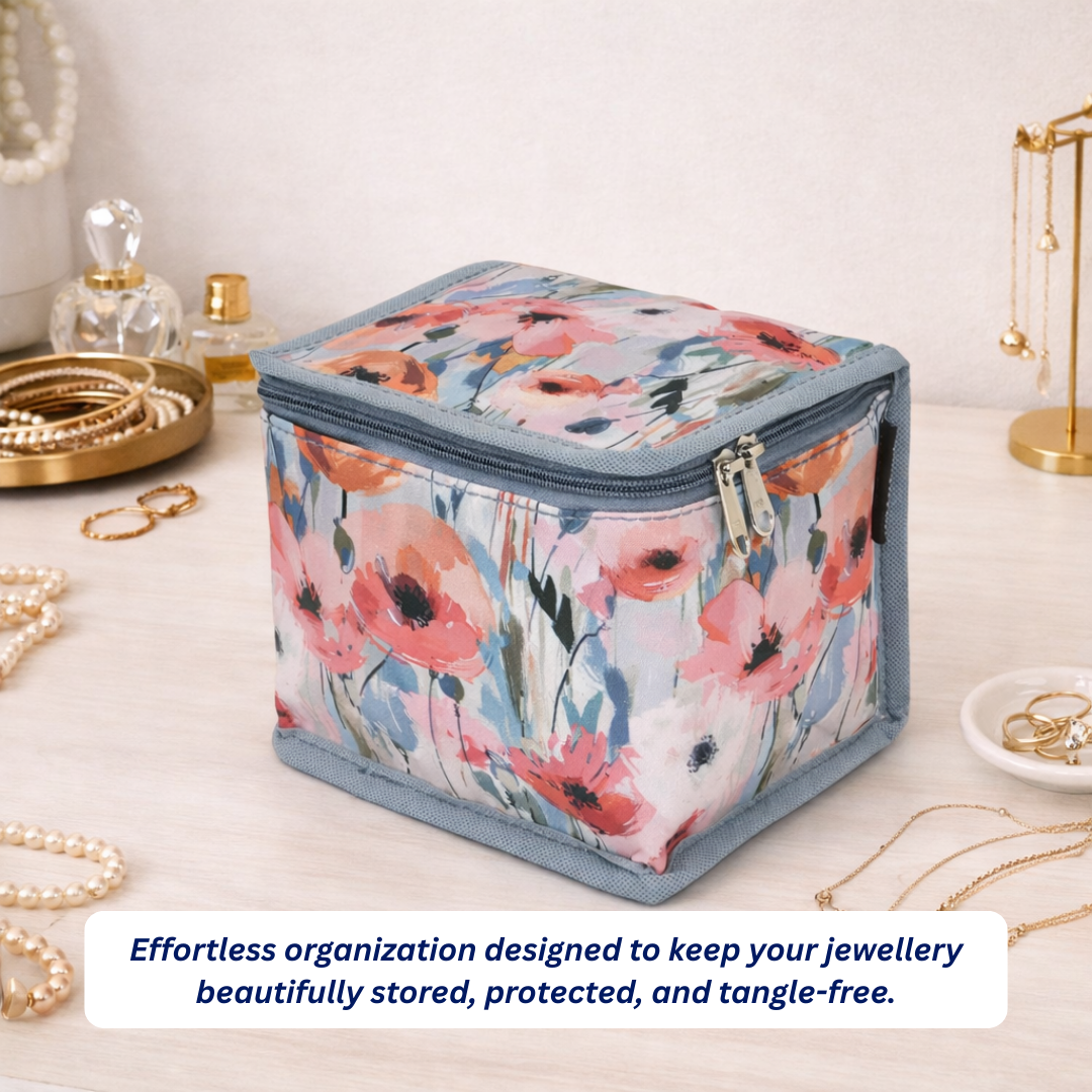 Compact Jewelry Organizer Box