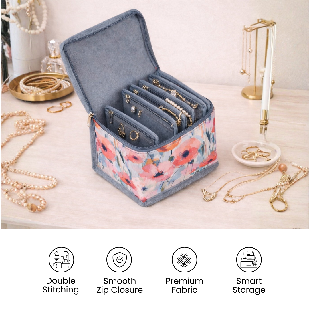 Compact Jewelry Organizer Box