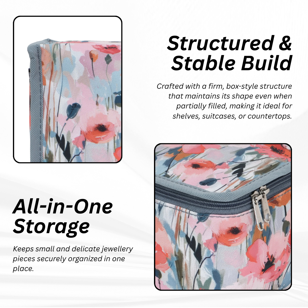 Compact Jewelry Organizer Box