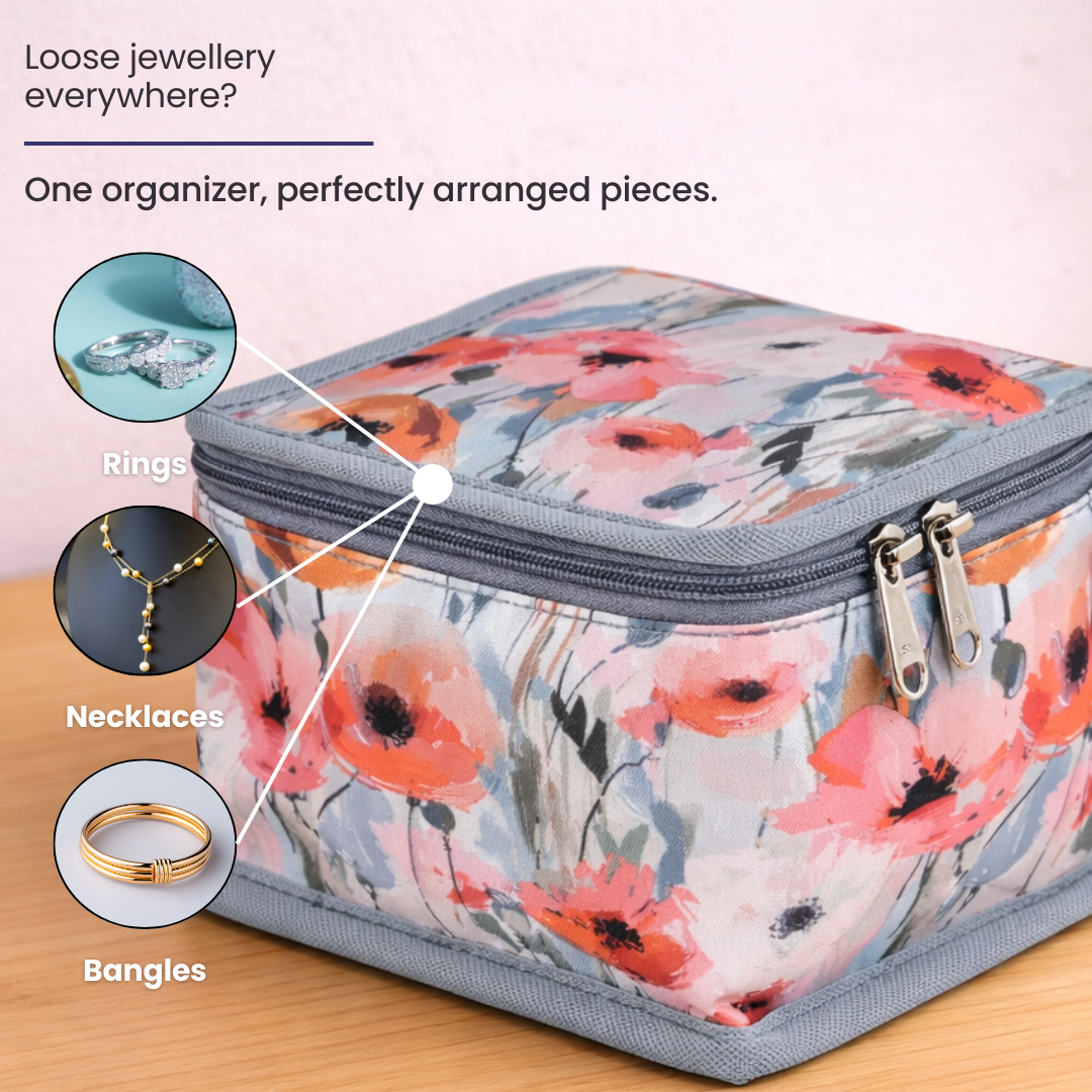 Compact Jewelry Organizer Box