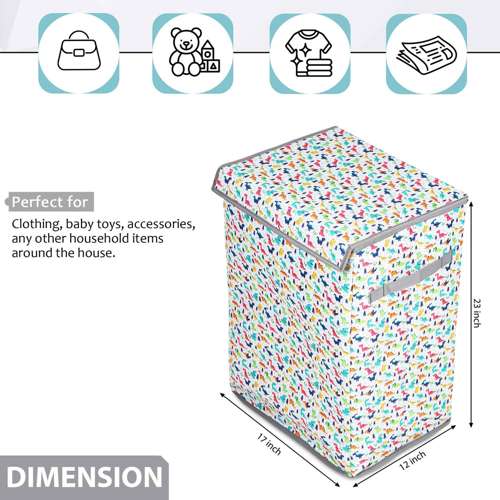 Laundry Bag - Foldable with Handle (Dinosaur)
