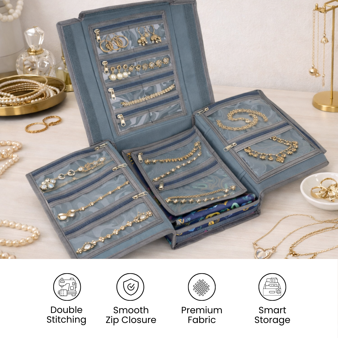 Jewelry Organizer with Smart Compartments