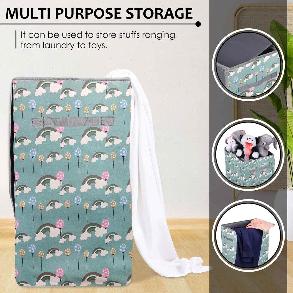 Laundry Bag - Foldable with Handle (Rainbow)