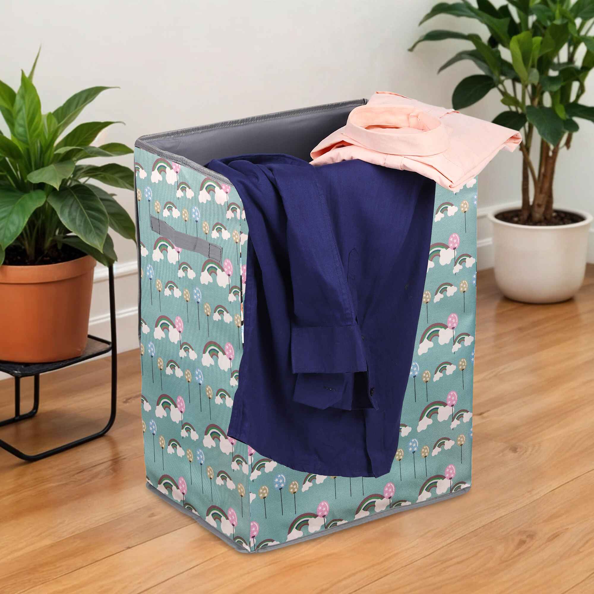 Laundry Bag - Foldable with Handle (Rainbow)