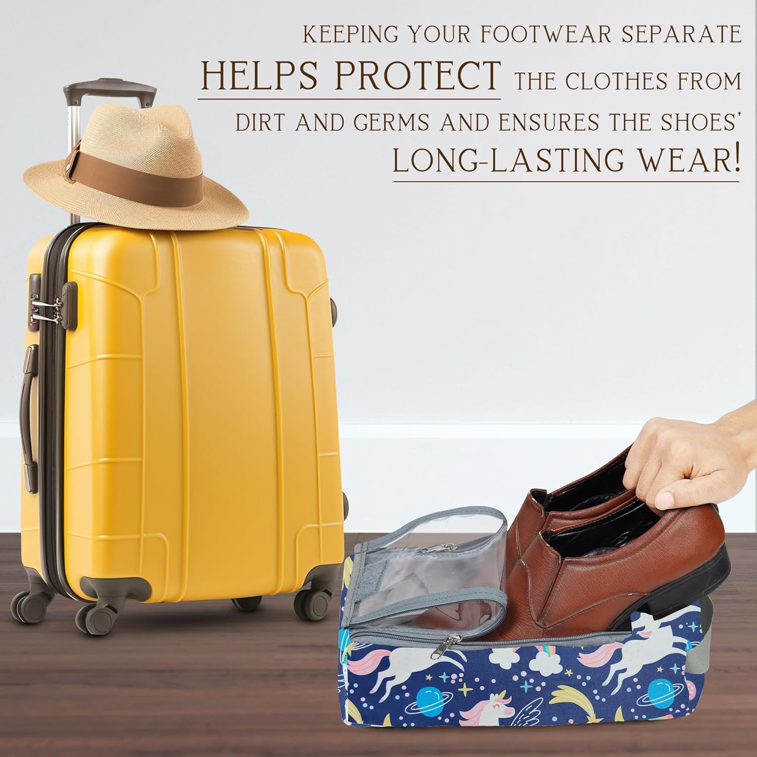 Shoe Safe - Dustproof Shoe Cover (Pack of 2)