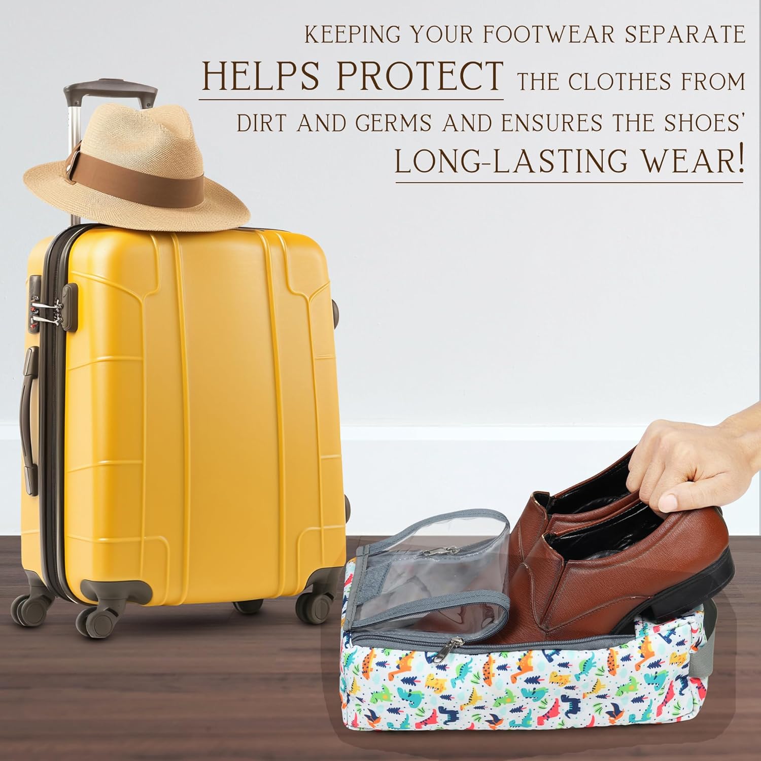 Shoe Safe - Dustproof Shoe Cover (Pack of 2)