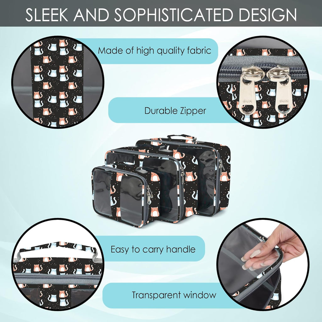 Multi-functional Bag Organiser (Pack of 3)