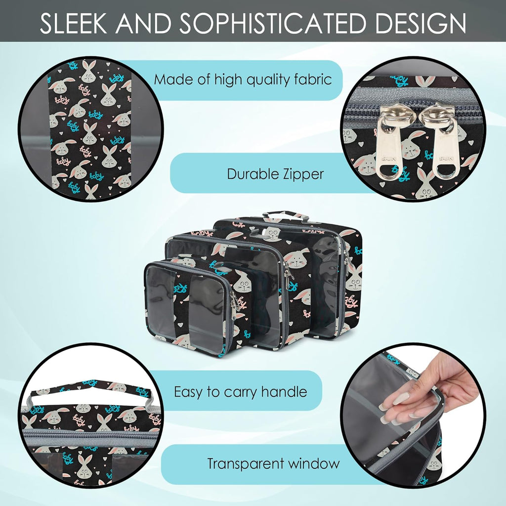 Multi-functional Bag Organiser (Pack of 3)