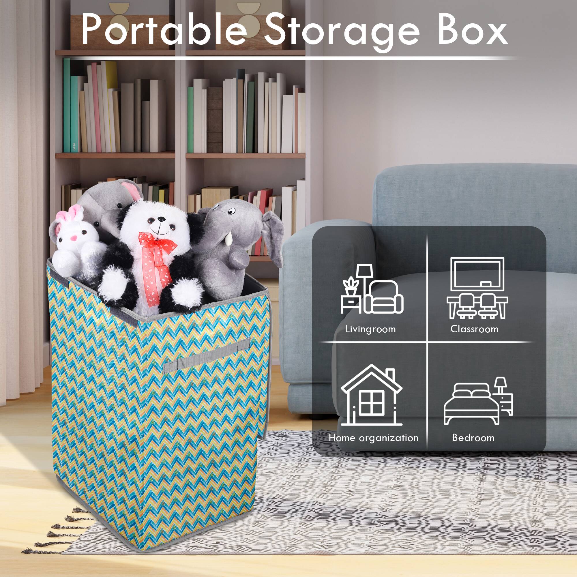 Laundry Bag - Foldable with Handle (Sunshine)