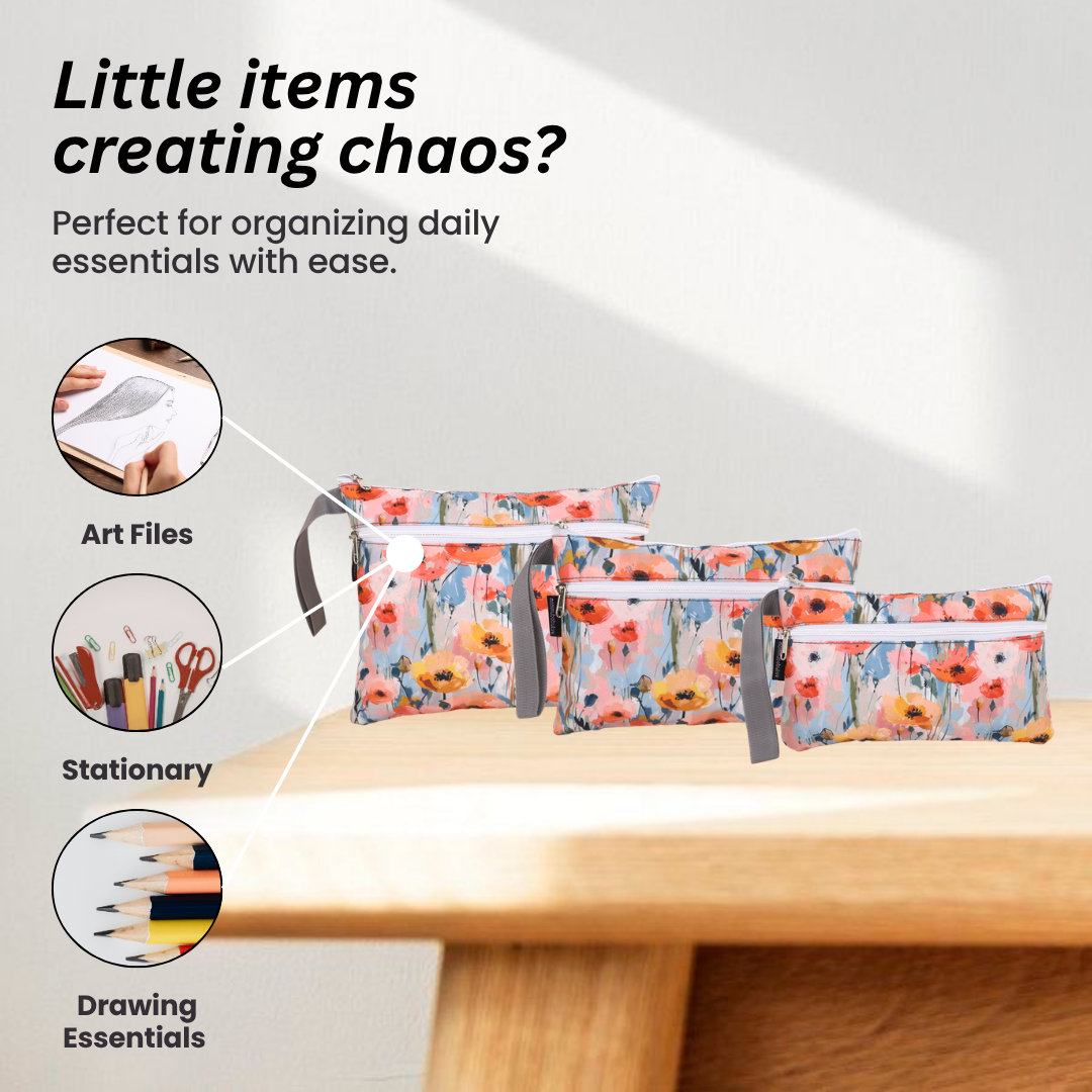 Art Kit Set of 3 (Floral)