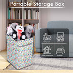 Laundry Bag - Foldable with Handle (Dinosaur)