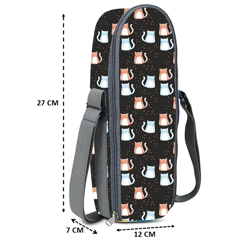 Premium Water Bottle Cover (Cat)