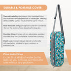 Premium Water Bottle Cover (Ice Cream)