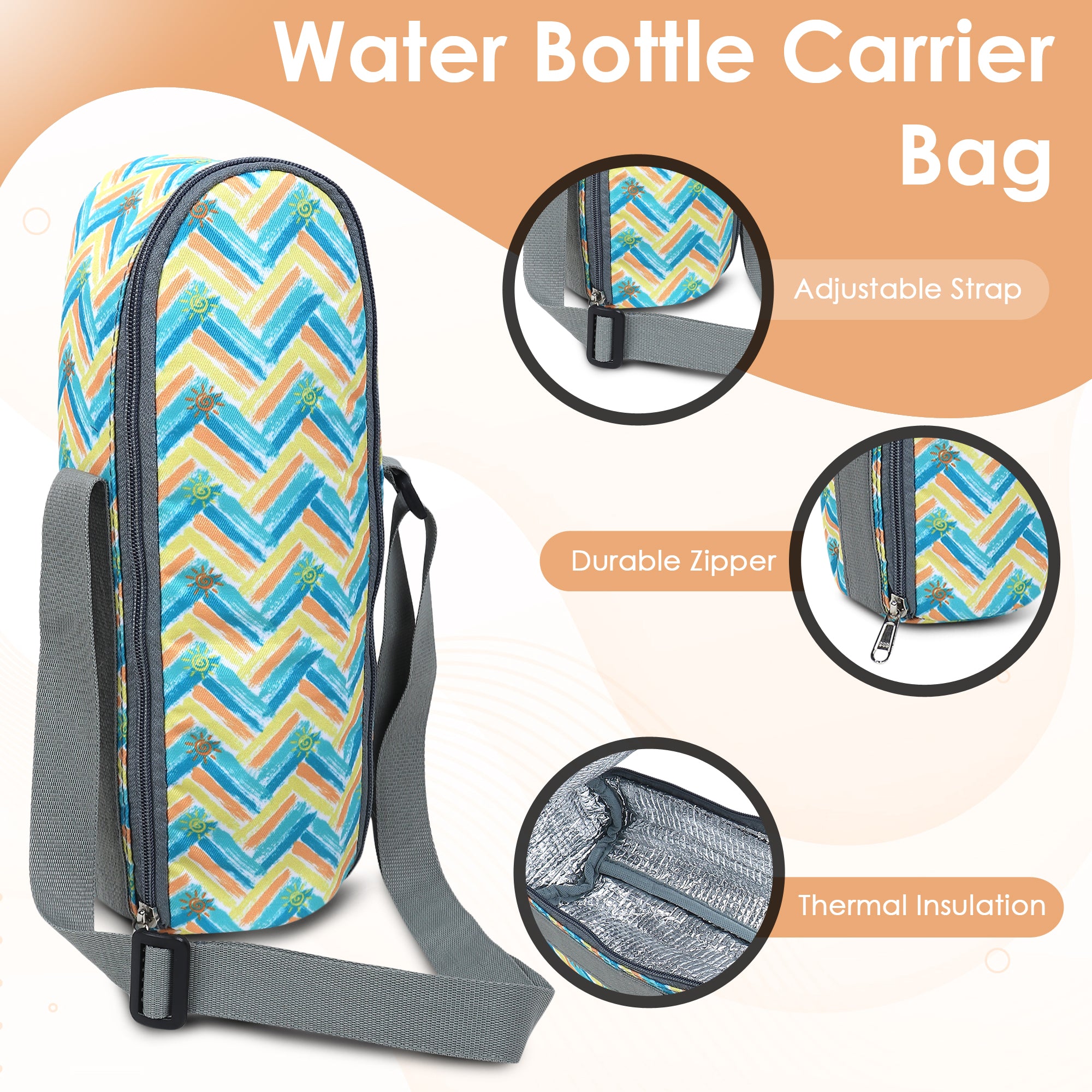 Premium Water Bottle Cover (Sunshine)