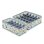 MOMMY BABY LUV Drawer Underwear Organizer – Set of 2 Foldable Storage.