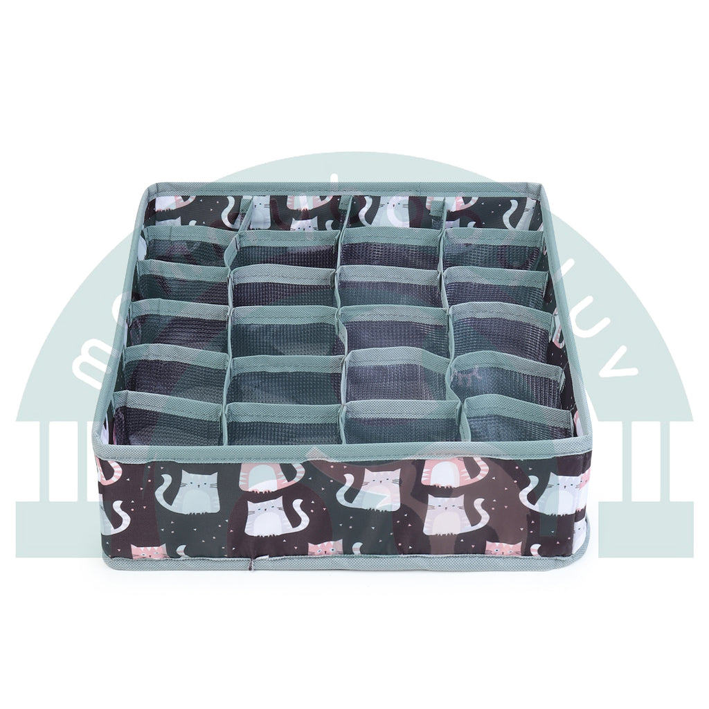 MOMMY BABY LUV Drawer Underwear Organizer – Set of 2 Foldable Storage.