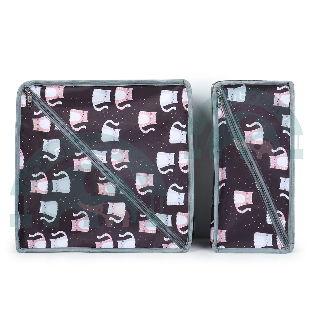 MOMMY BABY LUV Drawer Underwear Organizer – Set of 2 Foldable Storage.