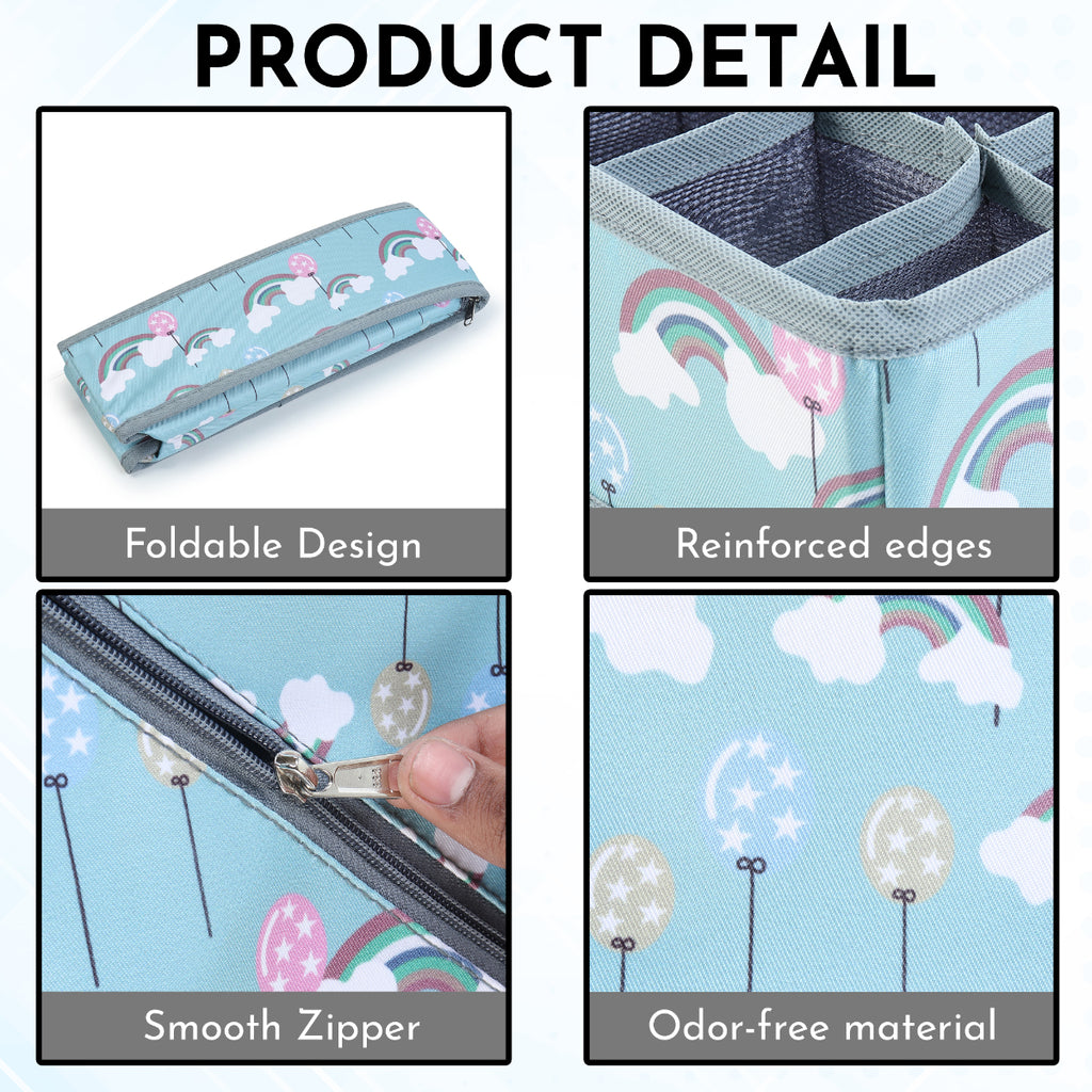 MOMMY BABY LUV Drawer Underwear Organizer – Set of 2 Foldable Storage.