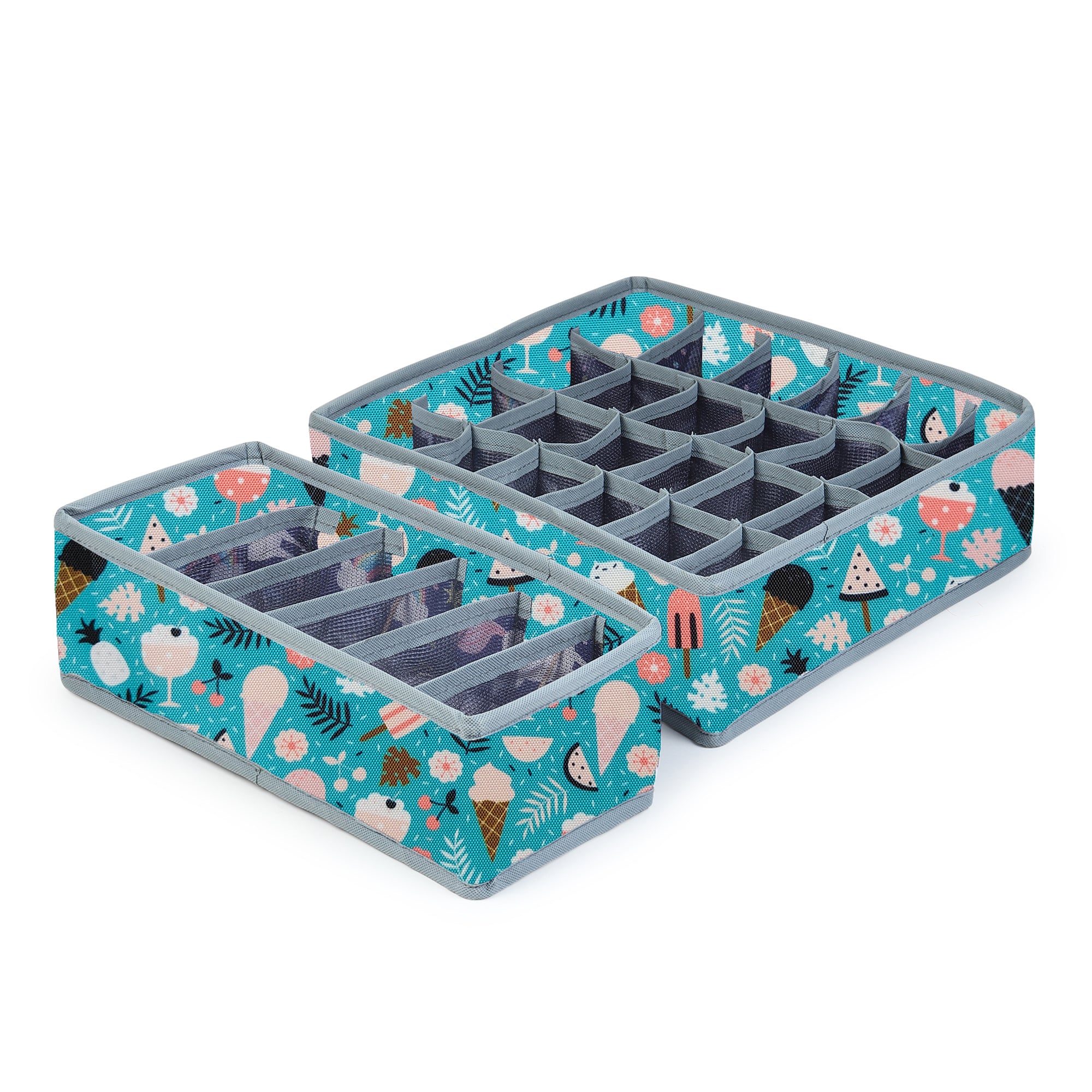 MOMMY BABY LUV Drawer Underwear Organizer – Set of 2 Foldable Storage.