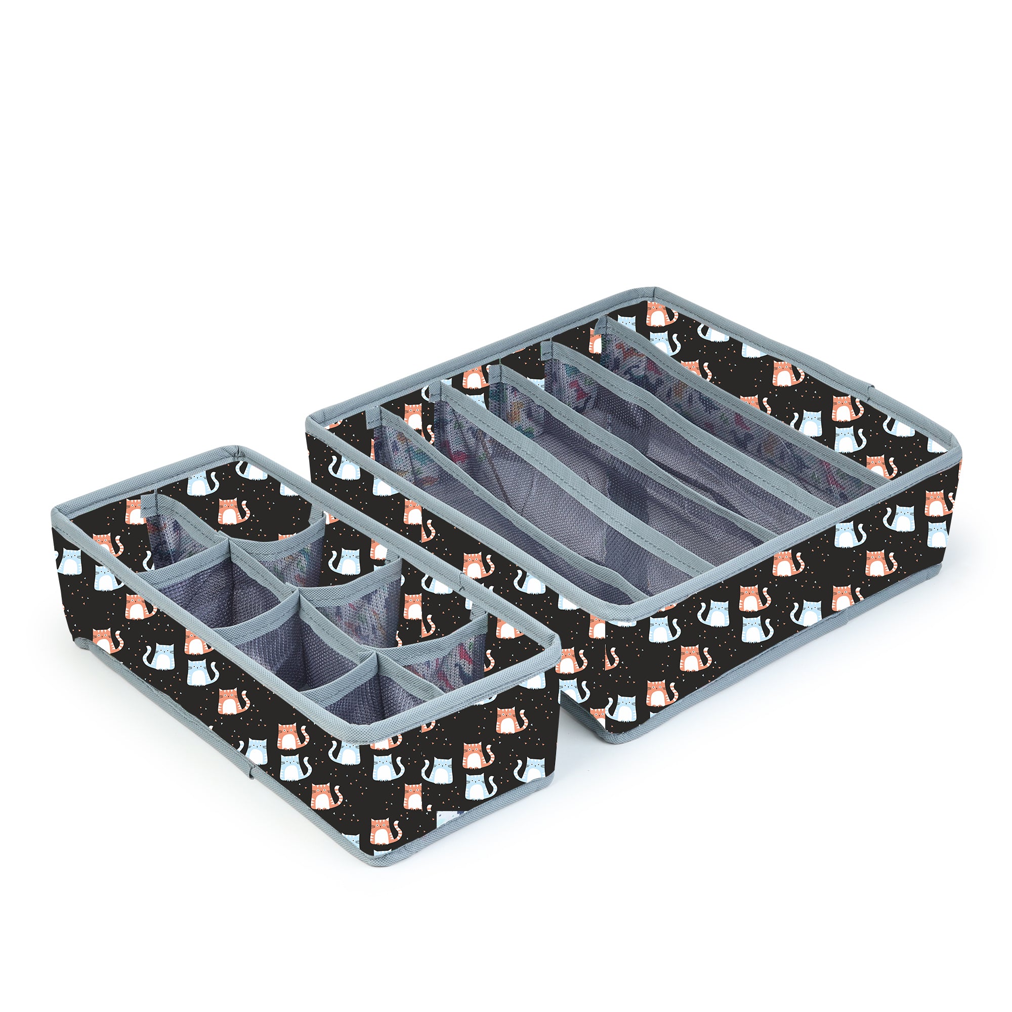 MOMMY BABY LUV Drawer Underwear Organizer – Set of 2 Foldable Storage.