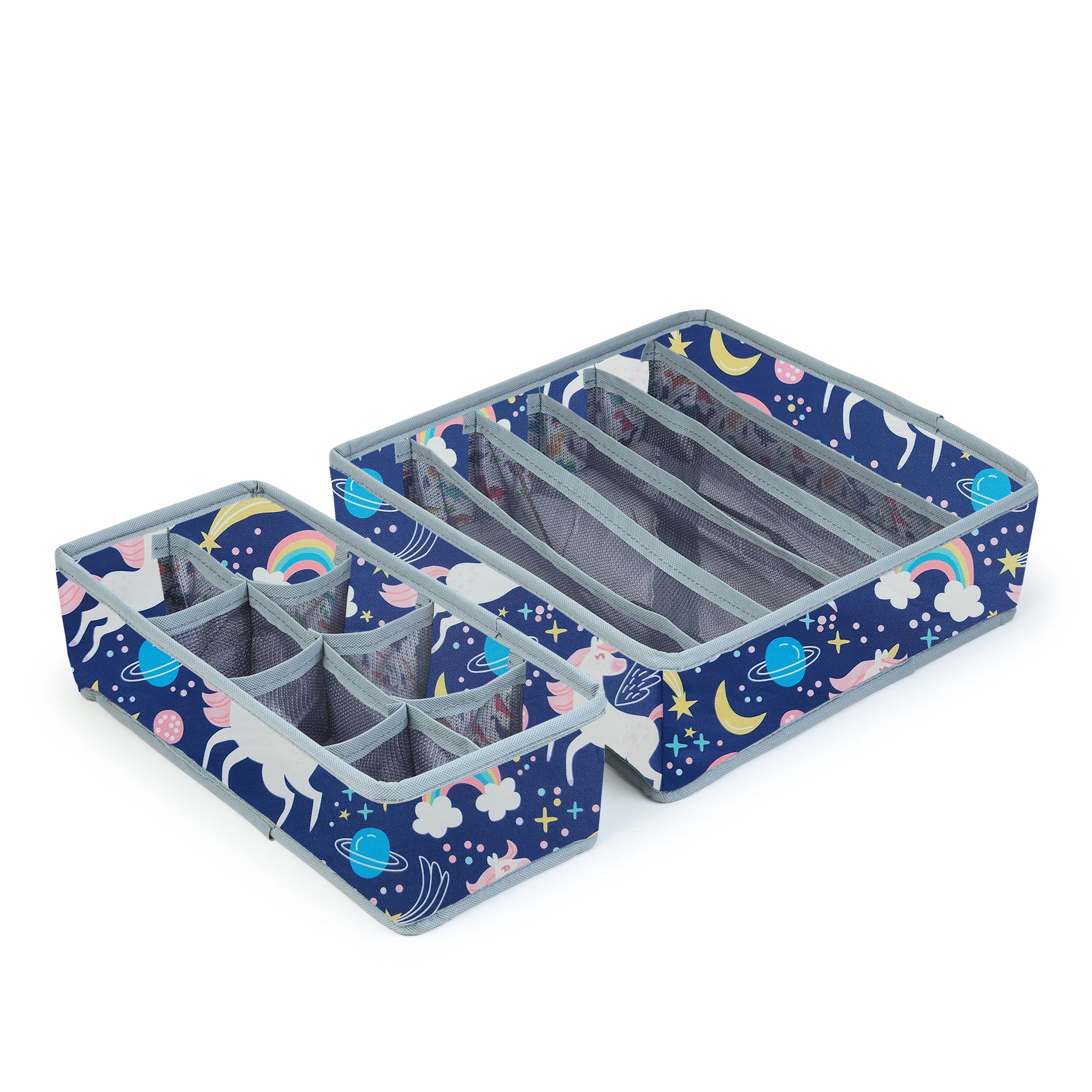 MOMMY BABY LUV Drawer Underwear Organizer – Set of 2 Foldable Storage.