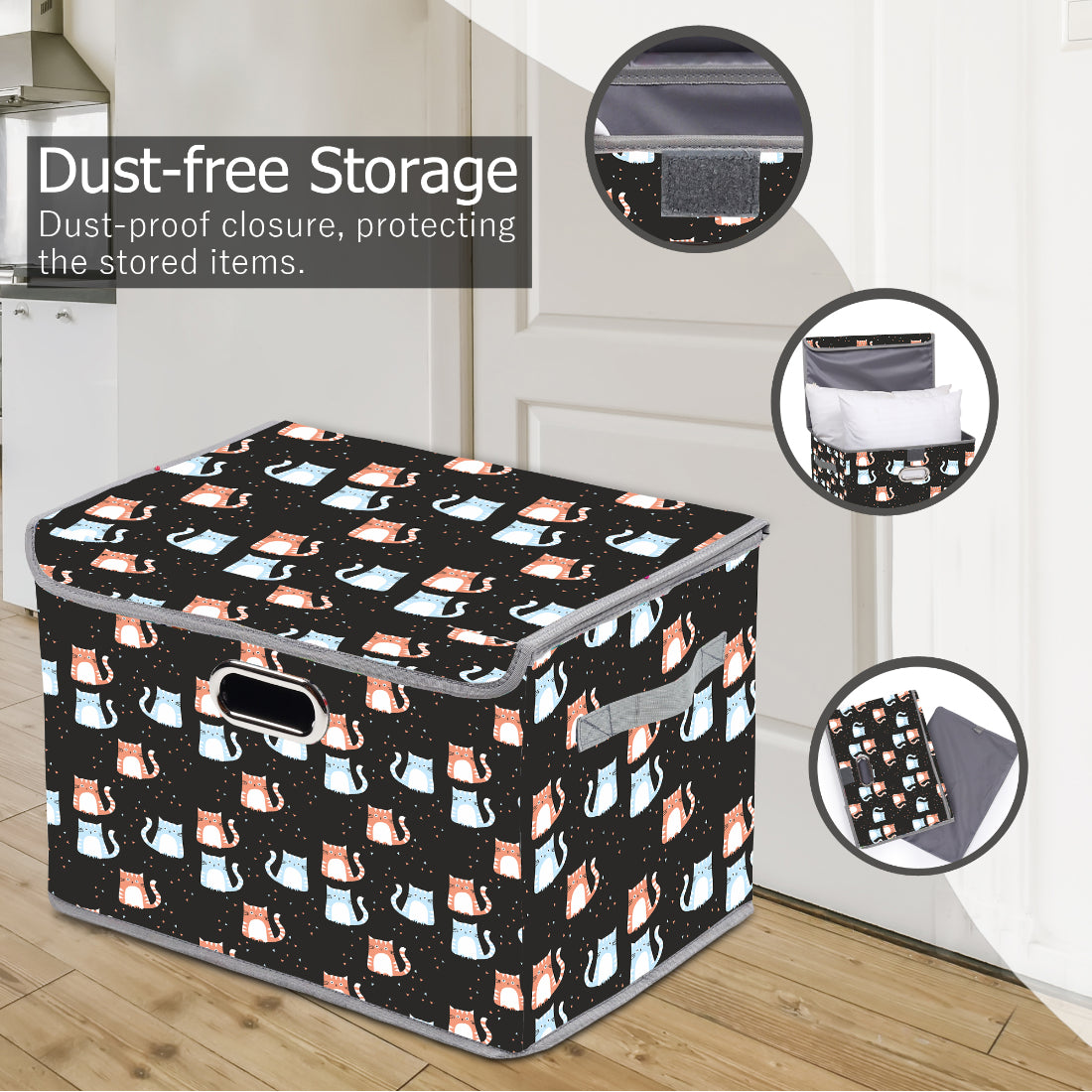 Organise Haven - Single Flap Storage Box