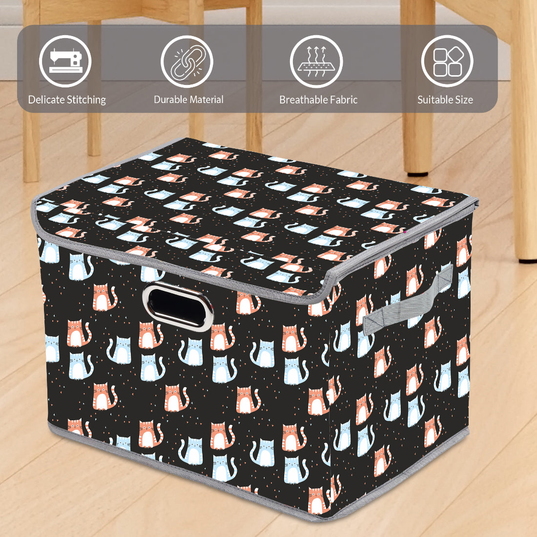 Organise Haven - Single Flap Storage Box