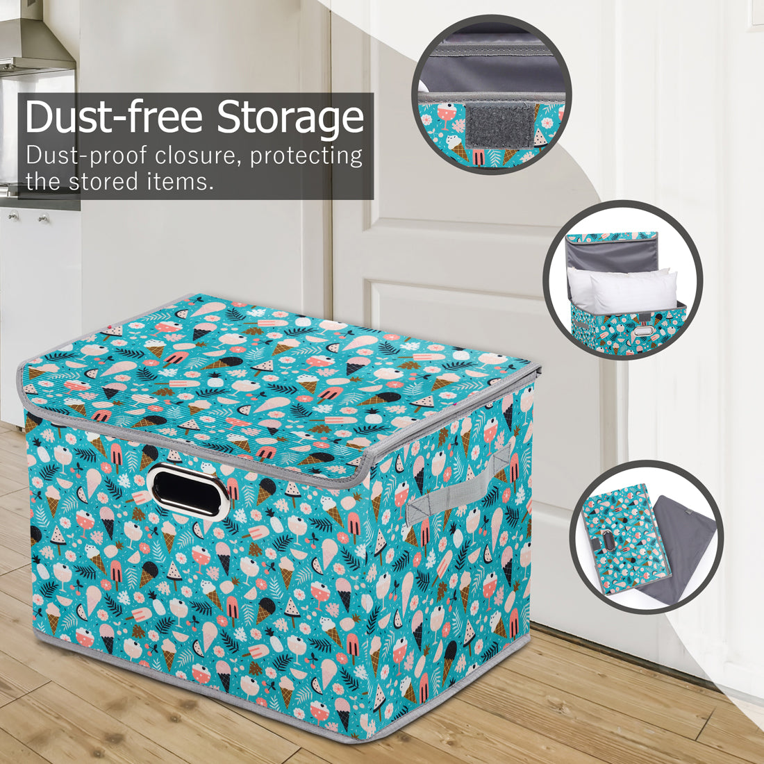 Organise Haven - Single Flap Storage Box