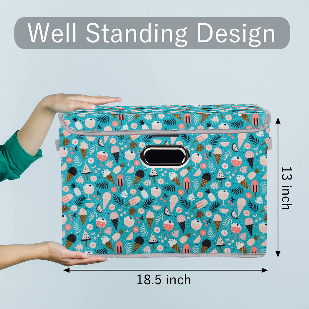 Organise Haven - Single Flap Storage Box